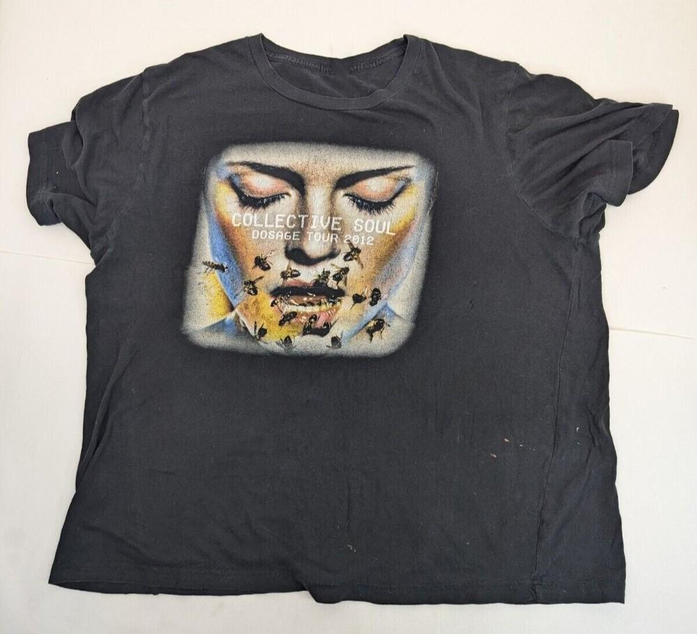 Collective Soul 2012 Dosage Concert Tour TShirt Unisex Cotton Size S5XL MO366 Unisex T-Shirt XXXXL
Collective Soul 2012 Dosage Concert Tour TShirt Unisex Cotton Size S5XL MO366 Unisex T-Shirt XXXXL