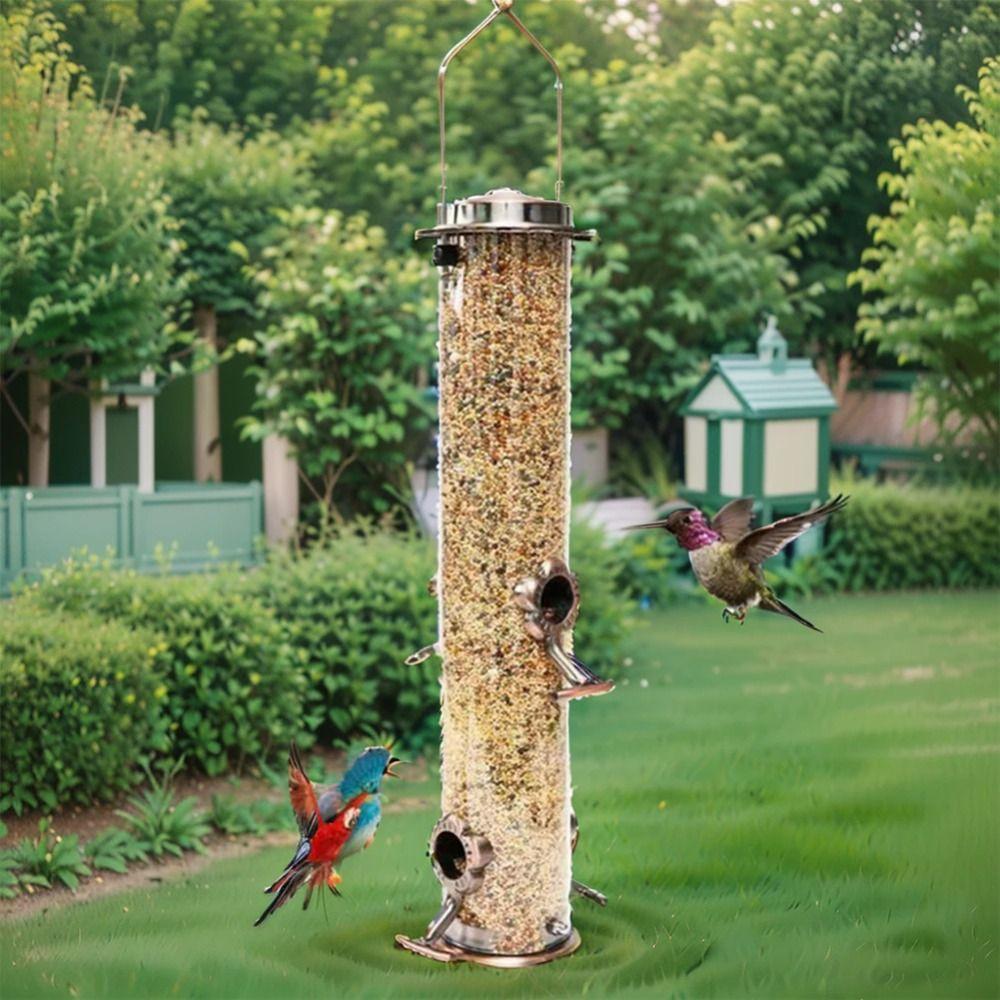 Metal Bird Food Dispenser Waterproof Bird Feeding Bowl Bird Raising Tool Bird Feeder Balcony прозрачный
Metal Bird Food Dispenser Waterproof Bird Feeding Bowl Bird Raising Tool Bird Feeder Balcony прозрачный