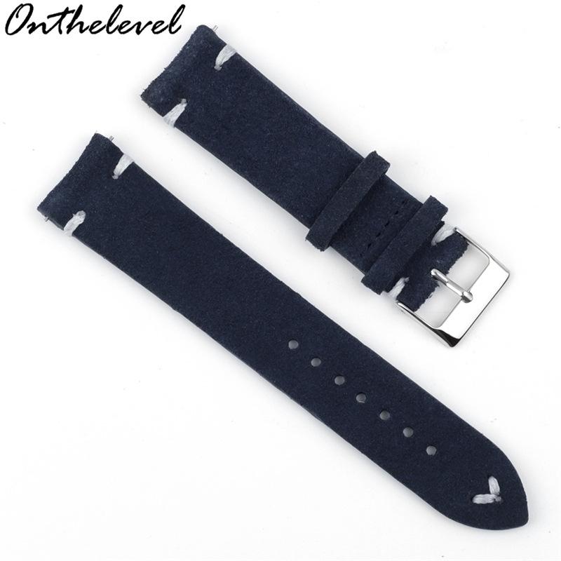 Quick Release Genuine Cowhide Suede Watch Strap - Available in 18, 20, 22, 24mm Sizes 20mm
Quick Release Genuine Cowhide Suede Watch Strap - Available in 18, 20, 22, 24mm Sizes 20mm