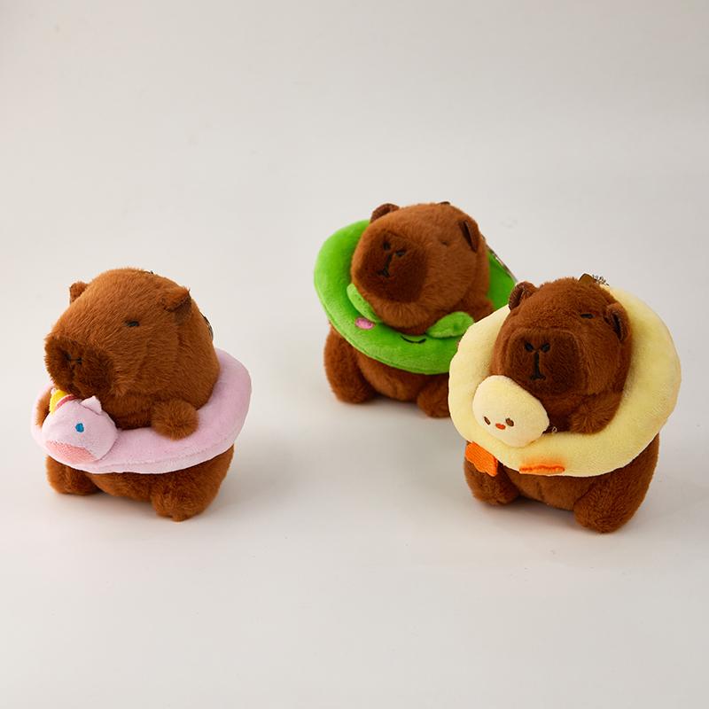 Creative Cute Swim Ring Capybara Keychain Pendant Funny Capybara Keyring Exquisite Backpack Decoration Accessories Gifts
Creative Cute Swim Ring Capybara Keychain Pendant Funny Capybara Keyring Exquisite Backpack Decoration Accessories Gifts