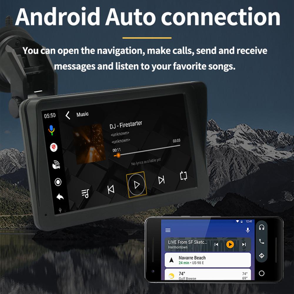 W506B Mirror Link Android Auto Car Play with 12-LED Camera,7-inch HD Touch Screen Car Stereo with Stand Type A
W506B Mirror Link Android Auto Car Play with 12-LED Camera,7-inch HD Touch Screen Car Stereo with Stand Type A