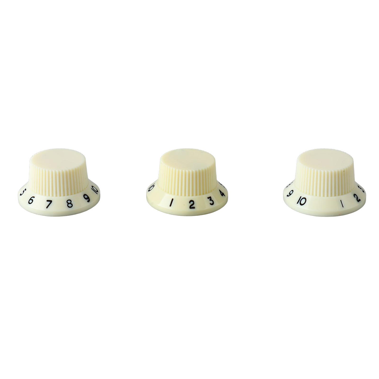 3PCS Potentiometer Rotary Knobs Tone Volume Control Knob Replacement for Electric Guitar Bass Ivory Knob Black Lettering
3PCS Potentiometer Rotary Knobs Tone Volume Control Knob Replacement for Electric Guitar Bass Ivory Knob Black Lettering
