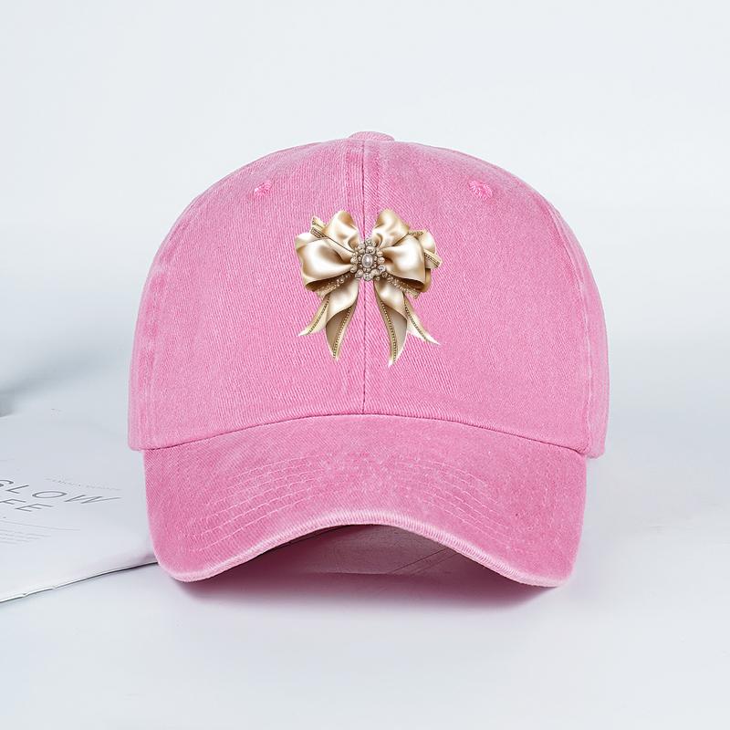 Satin Bow Print Washed Baseball Cap Adjustable Unisex Vintage Coquette Sun Hat розовый
Satin Bow Print Washed Baseball Cap Adjustable Unisex Vintage Coquette Sun Hat розовый