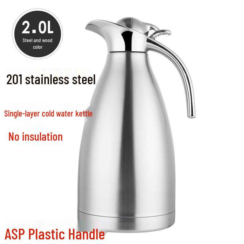 304 Stainless Steel Large Capacity Vacuum Insulated Thermos Flask for Hotels and Restaurants
304 Stainless Steel Large Capacity Vacuum Insulated Thermos Flask for Hotels and Restaurants