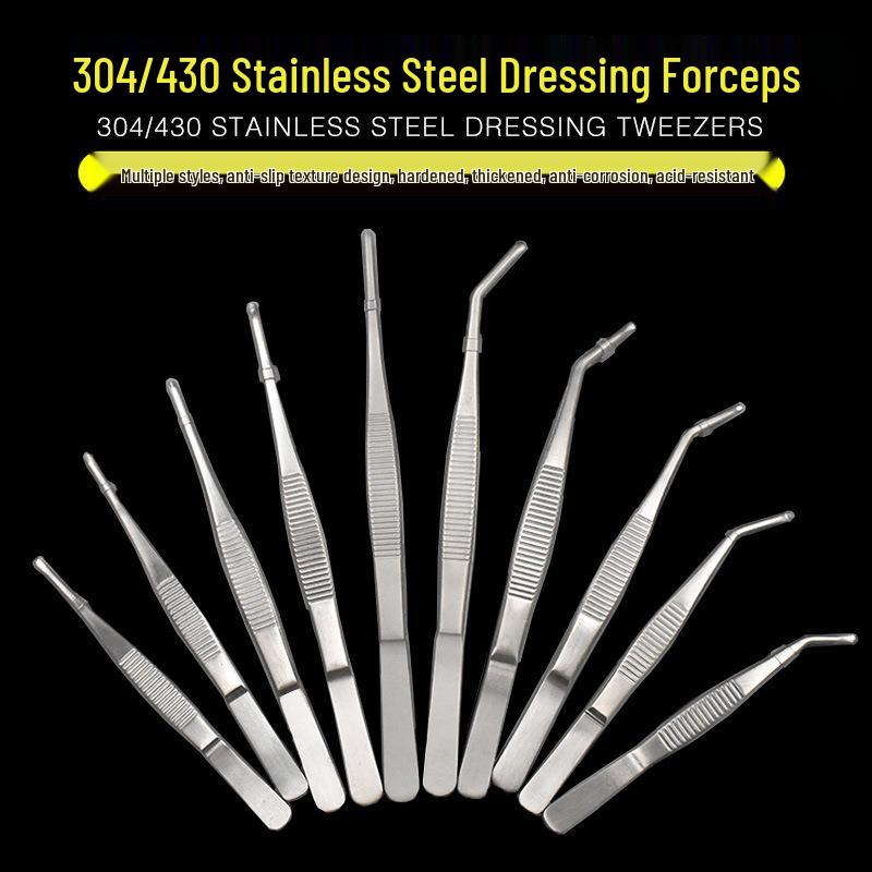 Stainless Steel Anti-Iodine Tweezers, Thickened Type, 125mm-300mm Multifunctional Gripping Tool Iron Galvanized 13cm Straight (Min. 500pcs)
Stainless Steel Anti-Iodine Tweezers, Thickened Type, 125mm-300mm Multifunctional Gripping Tool Iron Galvanized 13cm Straight (Min. 500pcs)