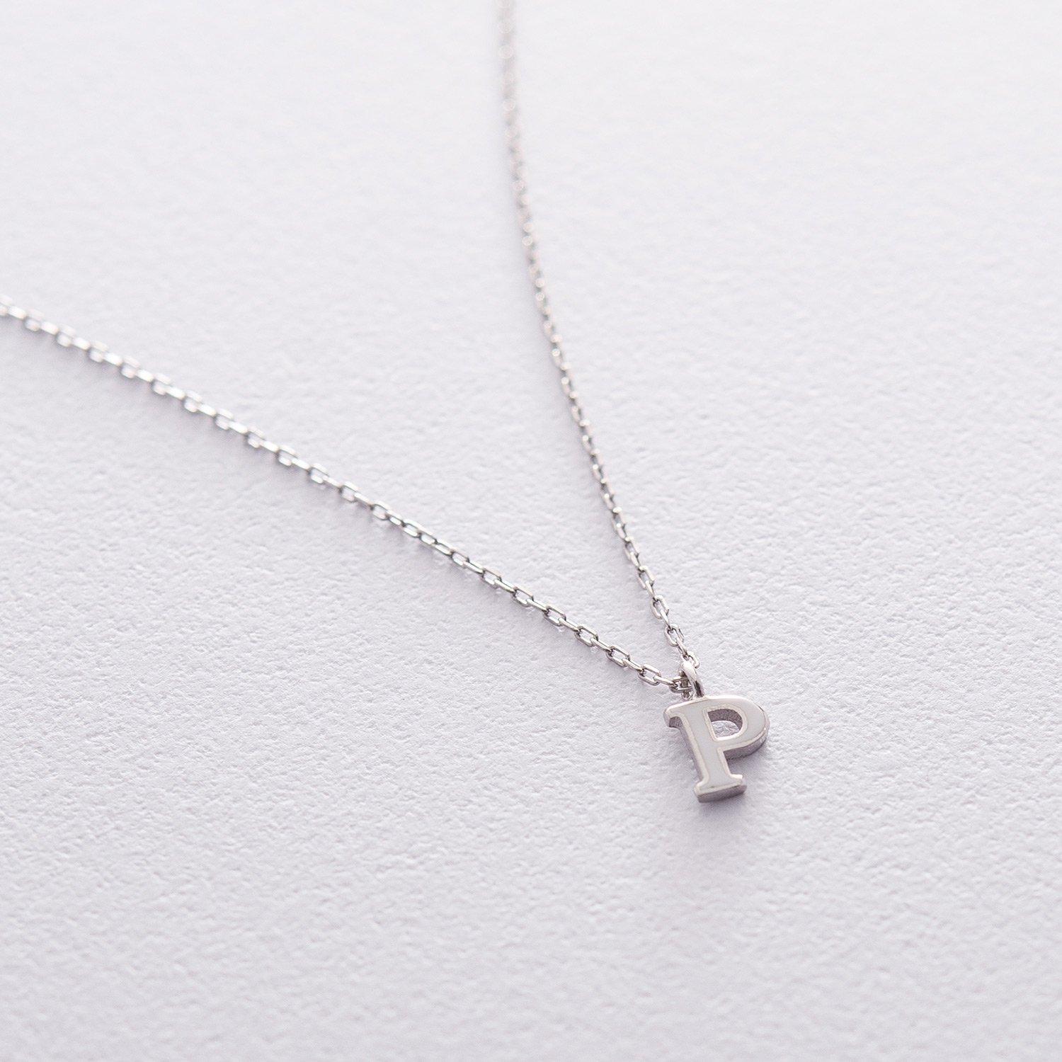 Срібна каблучка з буквою Р Oniks 45 срібний
Срібна каблучка з буквою Р Oniks 45 срібний