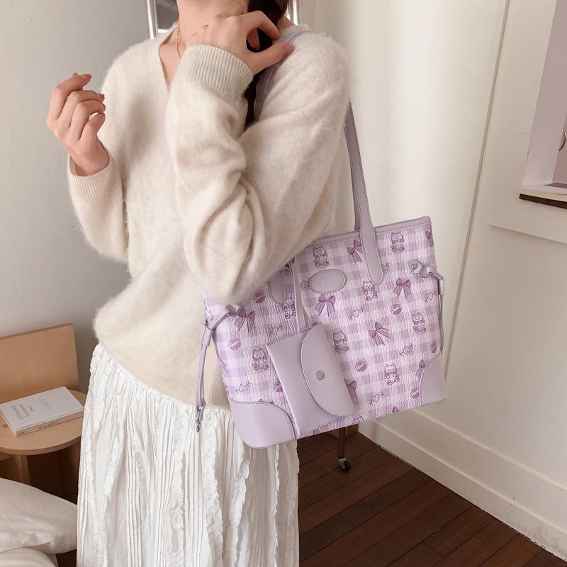 Korean Style Bow Crossbody Bag Spring New Carto Print Shoulder Handle Bag for Women Comfortable and Versatile Storage Bags фиолетовый
Korean Style Bow Crossbody Bag Spring New Carto Print Shoulder Handle Bag for Women Comfortable and Versatile Storage Bags фиолетовый