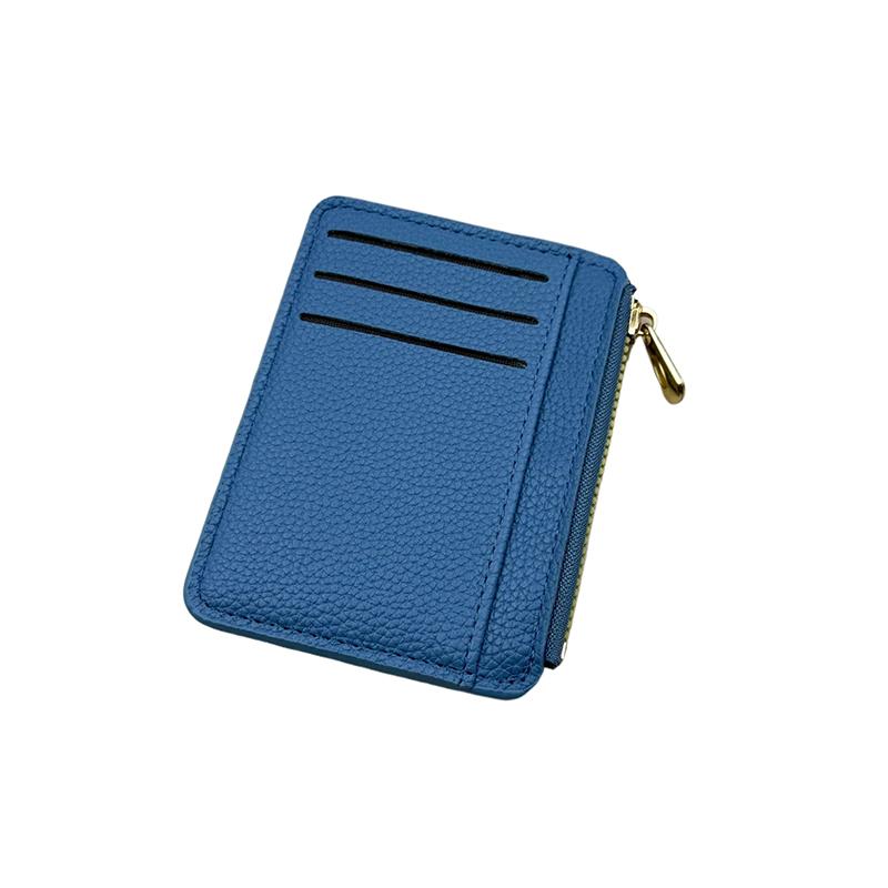 Creative Zipper Card Bag With Large Capacity, Ultra-Thin And Multi Slot Lychee Pattern Coin Wallet синій
Creative Zipper Card Bag With Large Capacity, Ultra-Thin And Multi Slot Lychee Pattern Coin Wallet синій