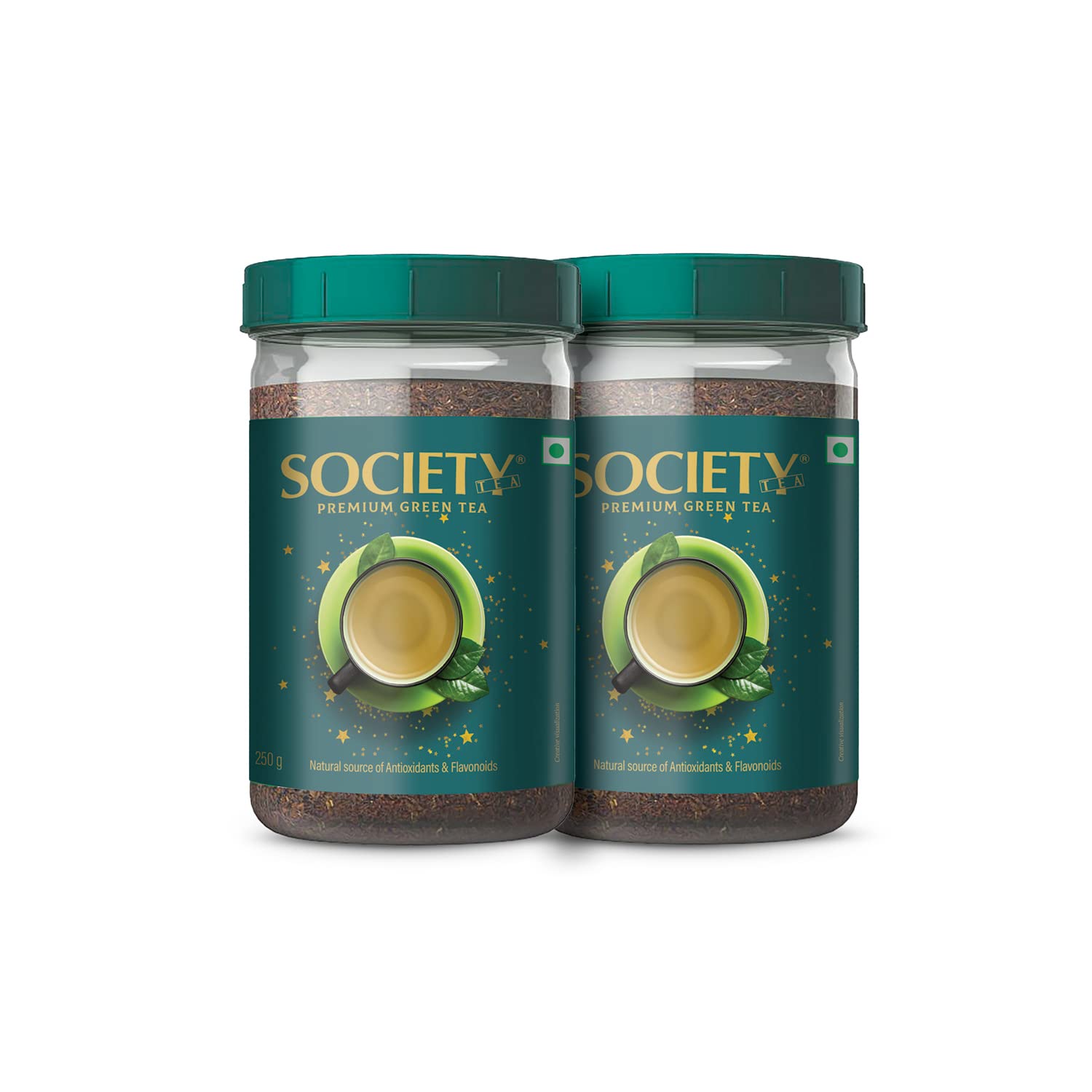 Society Premium Green Tea 250G Jar Pack of 2 Loose Leaf Tea Rich Antioxidants Natural Refreshing Beverage
Society Premium Green Tea 250G Jar Pack of 2 Loose Leaf Tea Rich Antioxidants Natural Refreshing Beverage