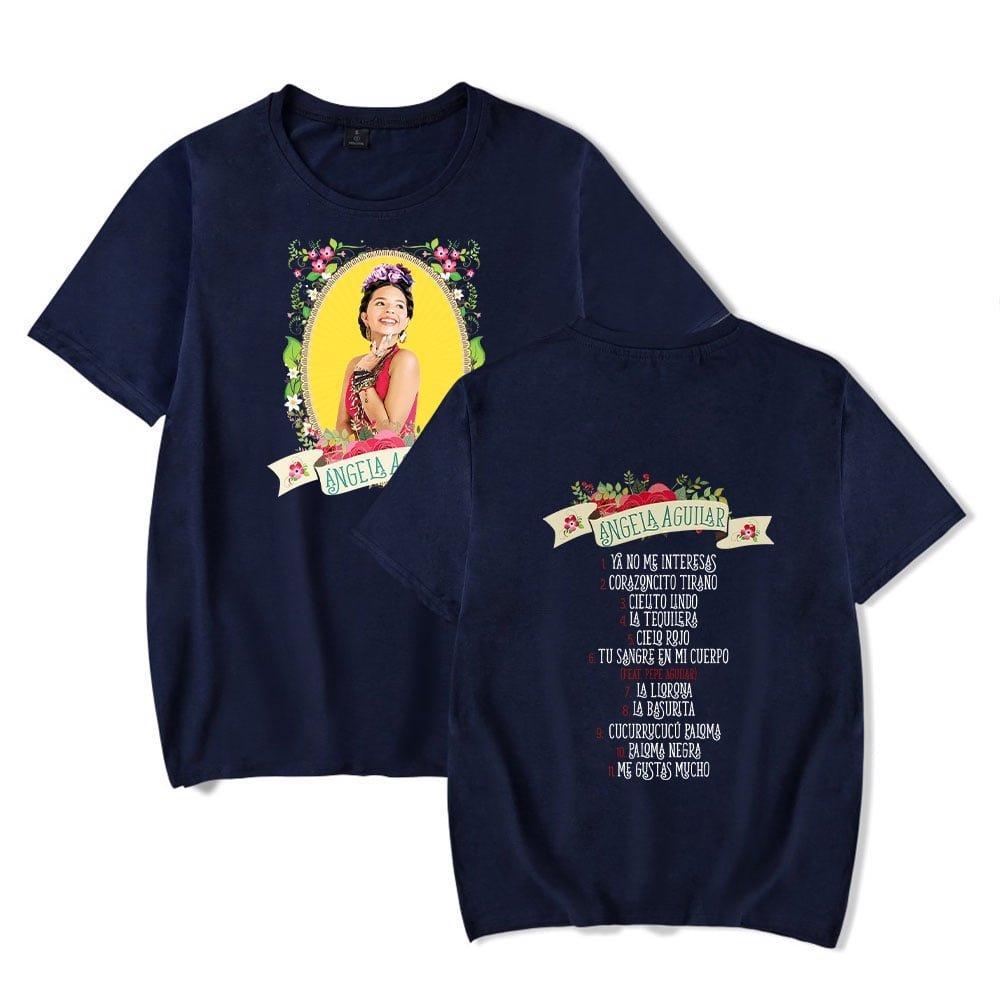 Angela Aguilar Merch Tshirt Fashion Casual Round Neck Unisex Short Sleeved Trendy Street Top Shirt 4XL
Angela Aguilar Merch Tshirt Fashion Casual Round Neck Unisex Short Sleeved Trendy Street Top Shirt 4XL