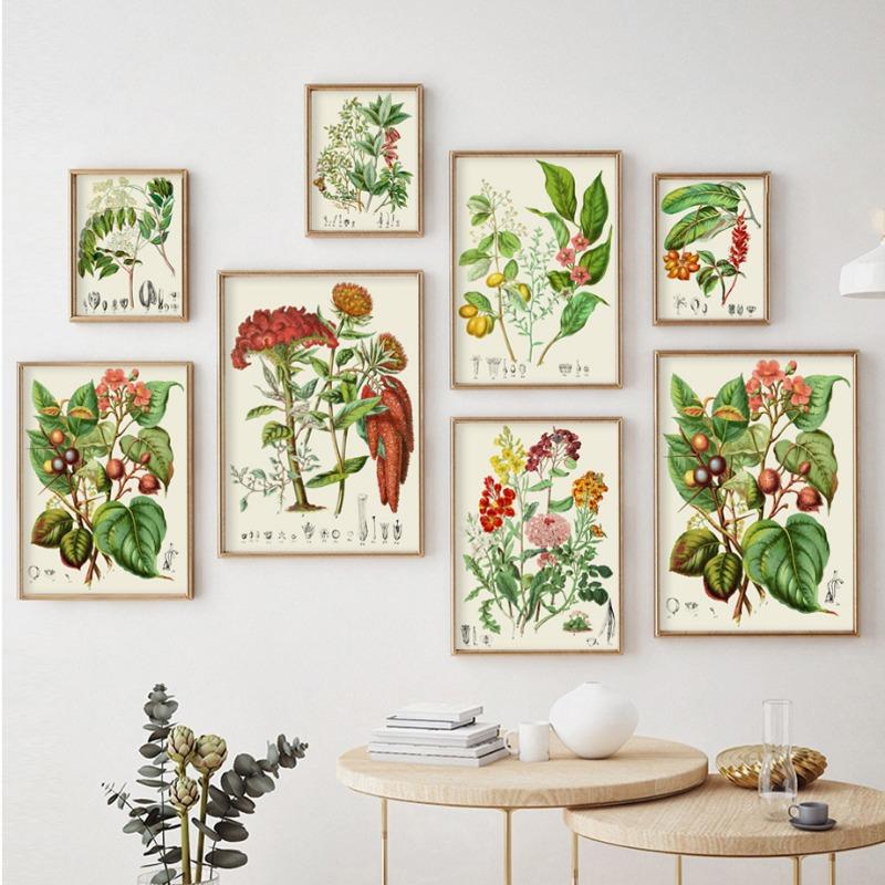 Plant Flower Fruit Study Medical Encyclopedia Retro Posters And Prints Wall Art Canvas Painting Pictures For Living Room Decor 21cm×30cm NoFrame
Plant Flower Fruit Study Medical Encyclopedia Retro Posters And Prints Wall Art Canvas Painting Pictures For Living Room Decor 21cm×30cm NoFrame