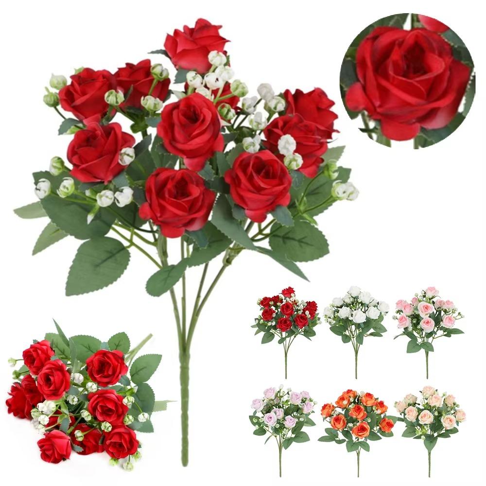 DIY Artificial Rose Bouquet 10 Heads Artificial Camellia Peony Flowers Home Decor шампанського
DIY Artificial Rose Bouquet 10 Heads Artificial Camellia Peony Flowers Home Decor шампанського
