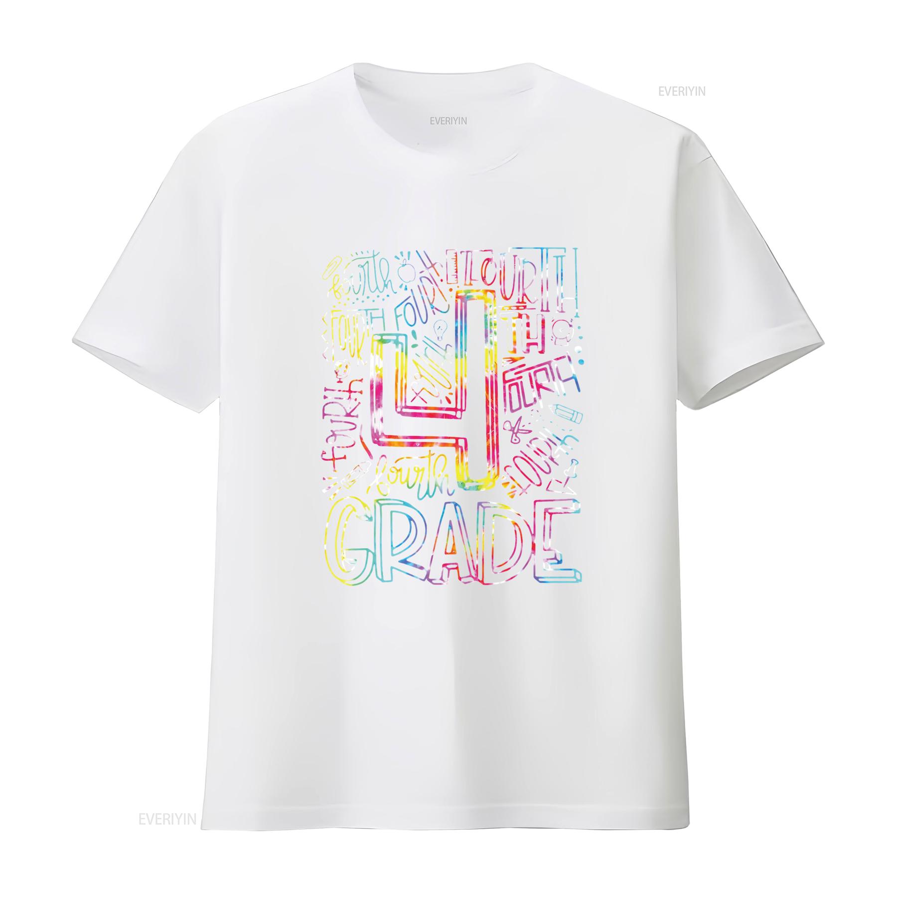 Tie Dye 4th Grade Typography Team Fourth Teacher T Shirt vintage Washed Soft Breathable streetwear Casual designer clothes S
Tie Dye 4th Grade Typography Team Fourth Teacher T Shirt vintage Washed Soft Breathable streetwear Casual designer clothes S
