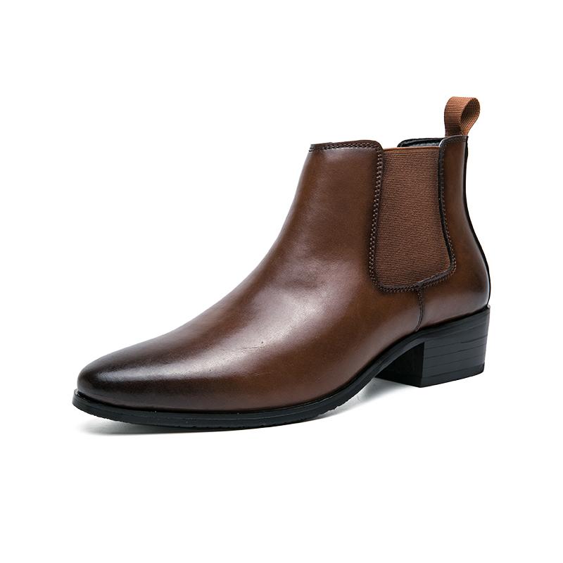 Модные мужские деловые ботильоны в британском стиле, ретро-коричневые, зимние, новые, с высоким верхом, деловая обувь, мужская кожаная обувь высокого класса 44 коричневый
Модные мужские деловые ботильоны в британском стиле, ретро-коричневые, зимние, новые, с высоким верхом, деловая обувь, мужская кожаная обувь высокого класса 44 коричневый