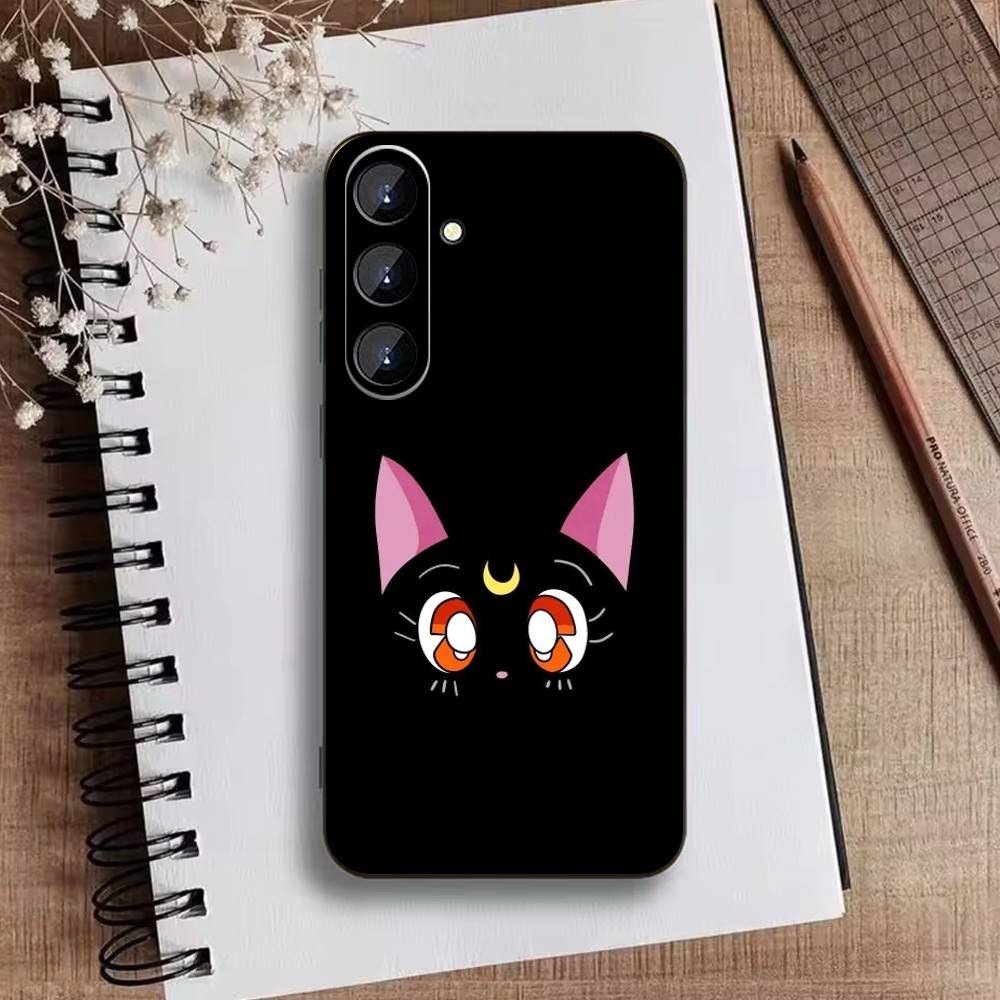 Cartoon Sailor M-Moon Phone Case For Samsung Galaxy A73,A72,A71,A70,A52,A51 Others Soft Black Cover Samsung a53 5g
Cartoon Sailor M-Moon Phone Case For Samsung Galaxy A73,A72,A71,A70,A52,A51 Others Soft Black Cover Samsung a53 5g