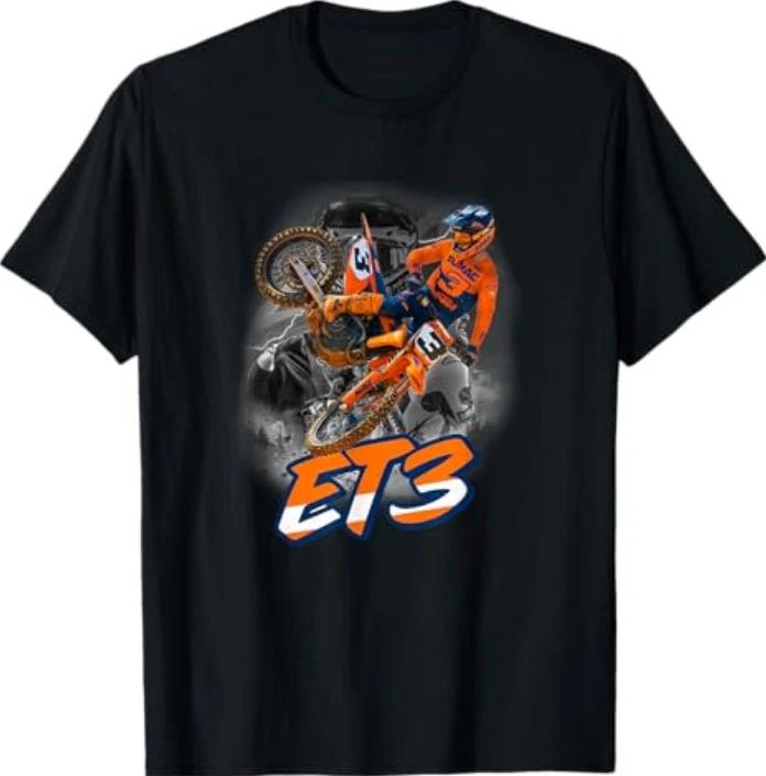 Eli-Tomac 2026 ET3 Motocross Supercross T-Shirt 4XL
Eli-Tomac 2026 ET3 Motocross Supercross T-Shirt 4XL