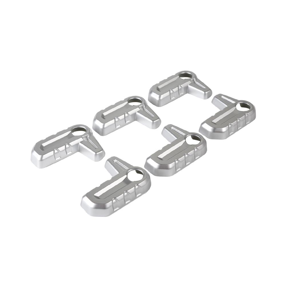 Автомобильный жесткий верх, быстросъемный переключатель, украшение для Jeep Wrangler JL Gladiator JT 2018-2022, внутренние молдинги Silver 6 pieces
Автомобильный жесткий верх, быстросъемный переключатель, украшение для Jeep Wrangler JL Gladiator JT 2018-2022, внутренние молдинги Silver 6 pieces