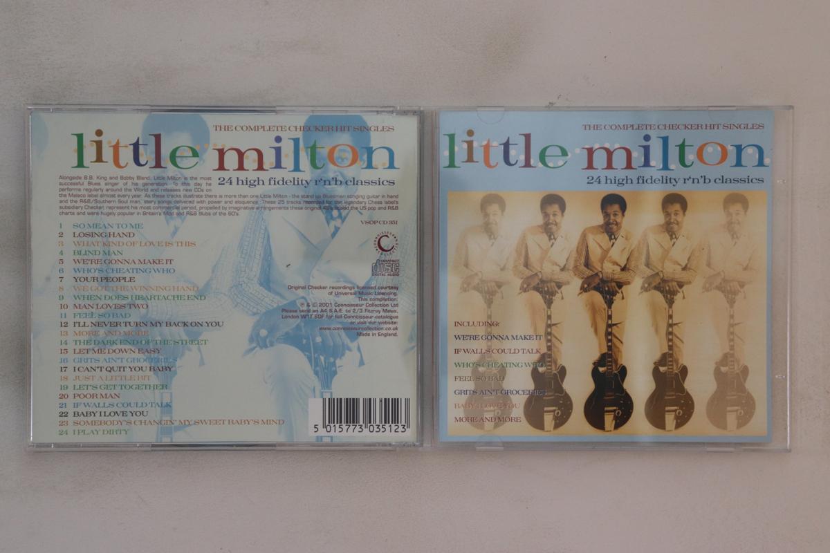 CD LITTLE MILTON - The Complete Checker Hit Singles VSOPCD351 Checker 2001 UK Soul/Funk Used
CD LITTLE MILTON - The Complete Checker Hit Singles VSOPCD351 Checker 2001 UK Soul/Funk Used