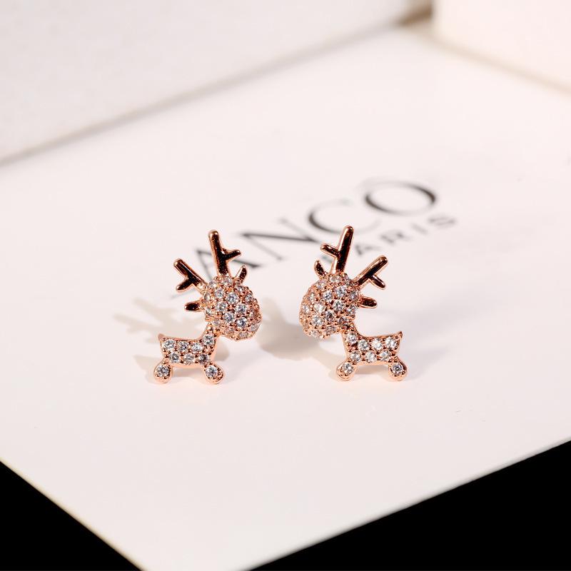 2022 Minimalist S925 Silver Elk Stud Earrings for Women - Trendy, Versatile Christmas Accessory Rose Gold Elk Earrings
2022 Minimalist S925 Silver Elk Stud Earrings for Women - Trendy, Versatile Christmas Accessory Rose Gold Elk Earrings