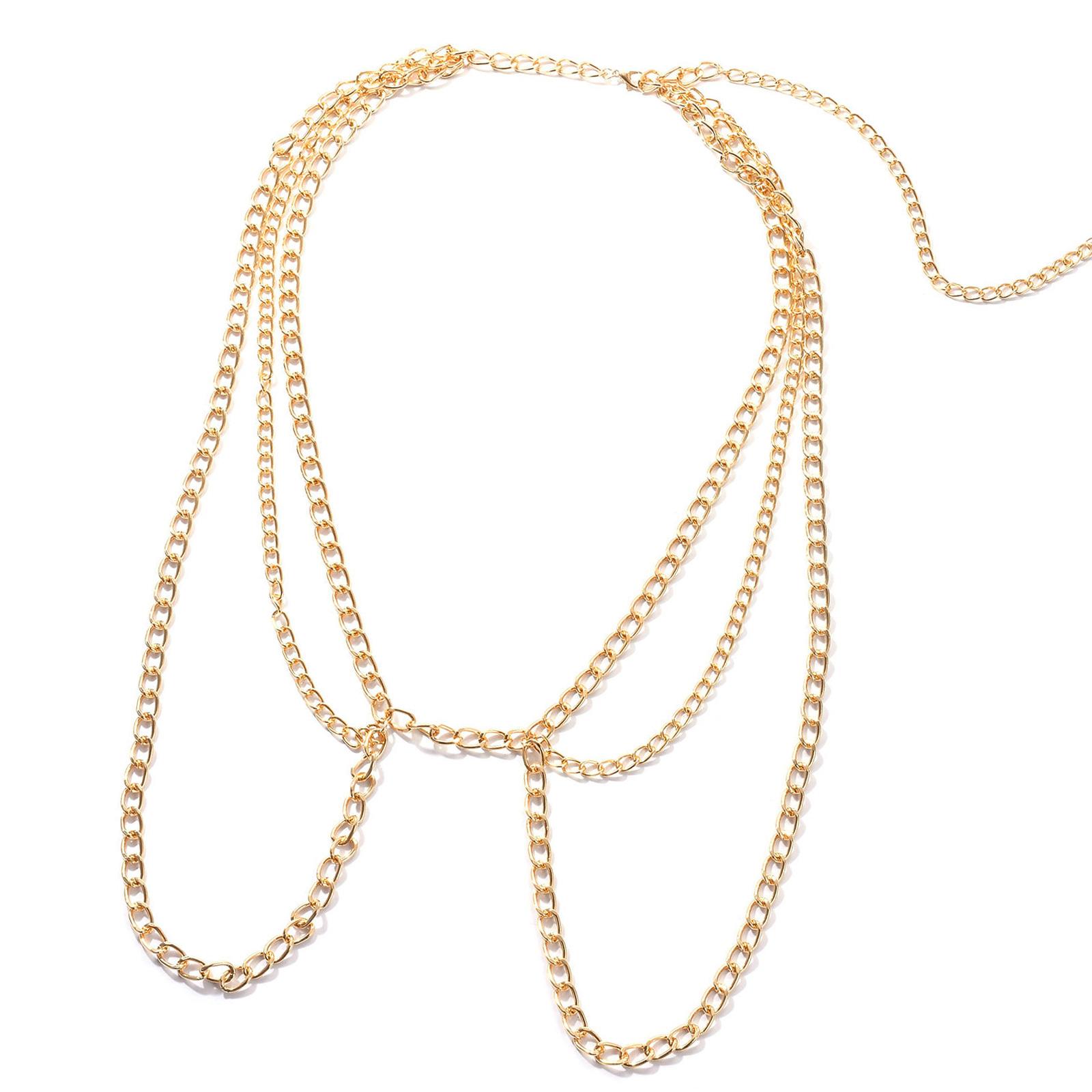 Metallic Body Jewelry Chain Comfortable Wear For Photoshoots And Event Alternative Styles Enthusiasts 1 золотий
Metallic Body Jewelry Chain Comfortable Wear For Photoshoots And Event Alternative Styles Enthusiasts 1 золотий