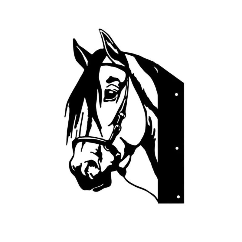Metal Peeping Horse Head Decor Wrought Iron Ornament Household Crafts for Home Festival Holiday New Year Party Decor 1
Metal Peeping Horse Head Decor Wrought Iron Ornament Household Crafts for Home Festival Holiday New Year Party Decor 1