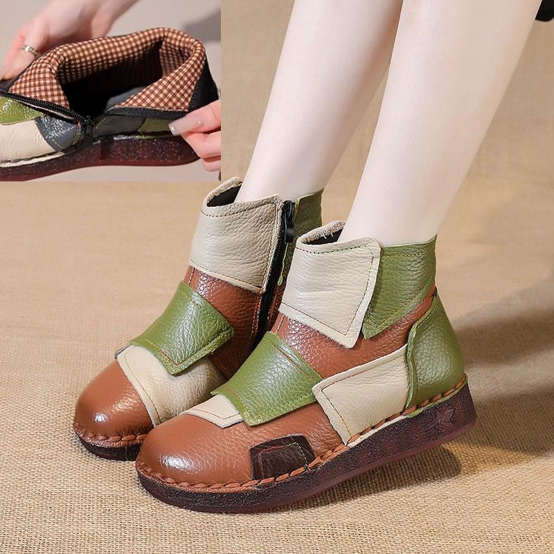 Johnature, разноцветные полусапожки из натуральной кожи в этническом стиле, теплая хлопковая обувь, повседневная женская обувь на плоской подошве 41 коричневый
Johnature, разноцветные полусапожки из натуральной кожи в этническом стиле, теплая хлопковая обувь, повседневная женская обувь на плоской подошве 41 коричневый