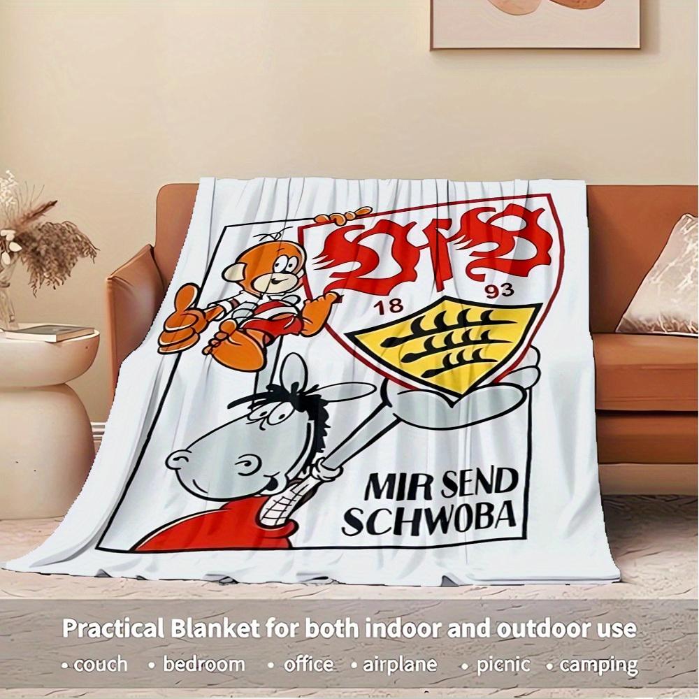1pc Monkey Donkey Badge Flannel Blanket - Lightweight Soft for All Seasons, Ideal for Couch, Office, Bed, Travel, Camping - Unique Gift, Con 150x180cm
1pc Monkey Donkey Badge Flannel Blanket - Lightweight Soft for All Seasons, Ideal for Couch, Office, Bed, Travel, Camping - Unique Gift, Con 150x180cm