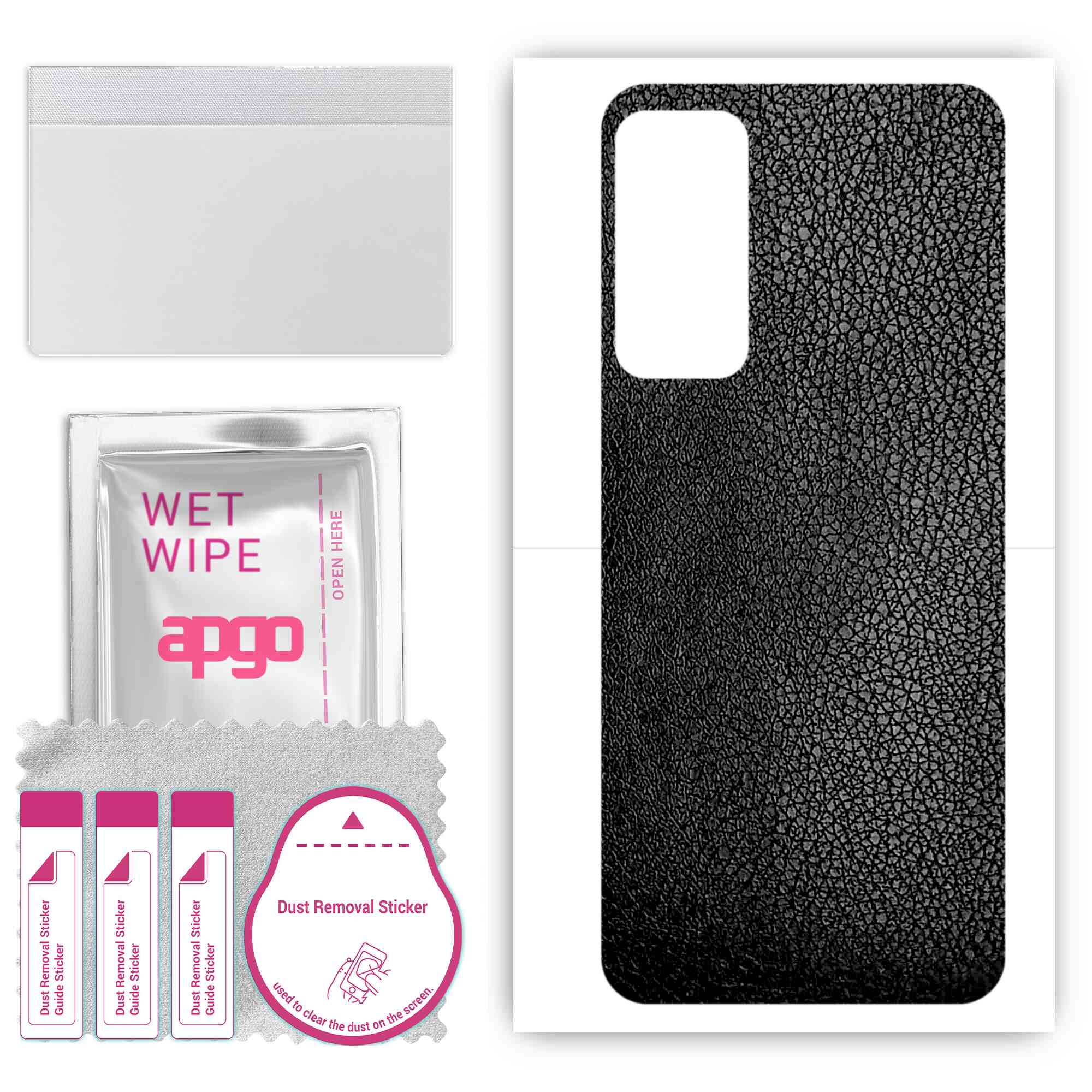Apgo Protective Skin Sticker для задньої панелі, сумісної з Honor Play 5T Pro, Wrap Film, Foil, Vinyl - Pattern Black Leather
Apgo Protective Skin Sticker для задньої панелі, сумісної з Honor Play 5T Pro, Wrap Film, Foil, Vinyl - Pattern Black Leather