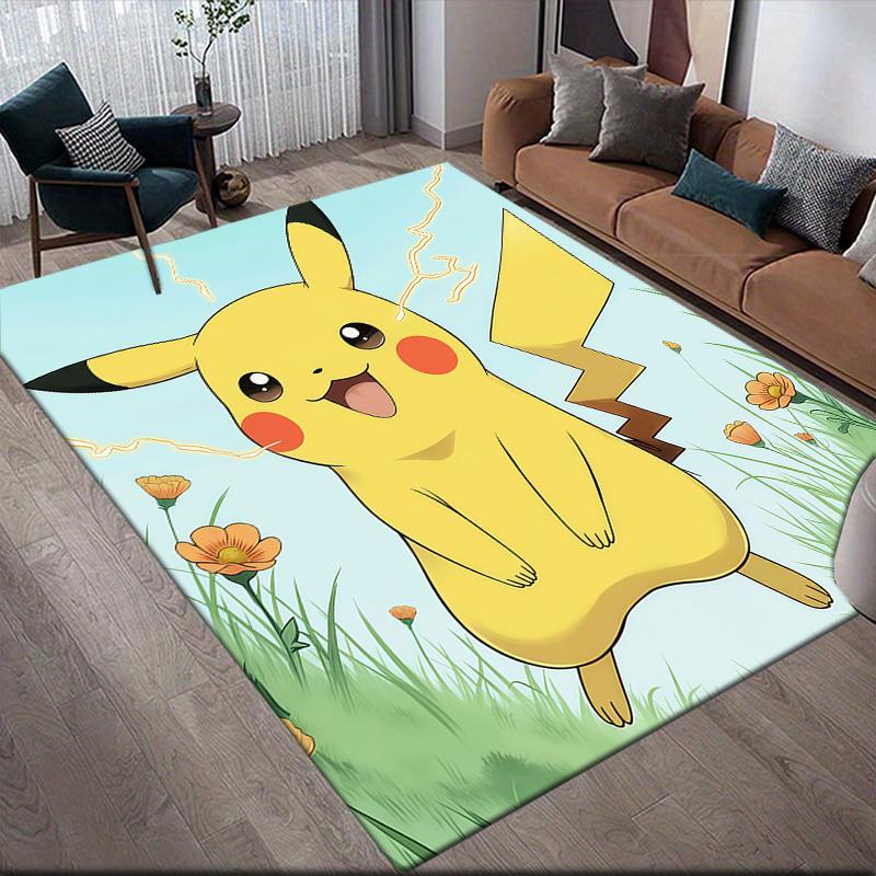 Happy Pikachu Anti-Slip Floor Mat, Rectangular Carpet for Living Room, Bedroom & Game Area, Ideal Home Decor 60x90cm
Happy Pikachu Anti-Slip Floor Mat, Rectangular Carpet for Living Room, Bedroom & Game Area, Ideal Home Decor 60x90cm