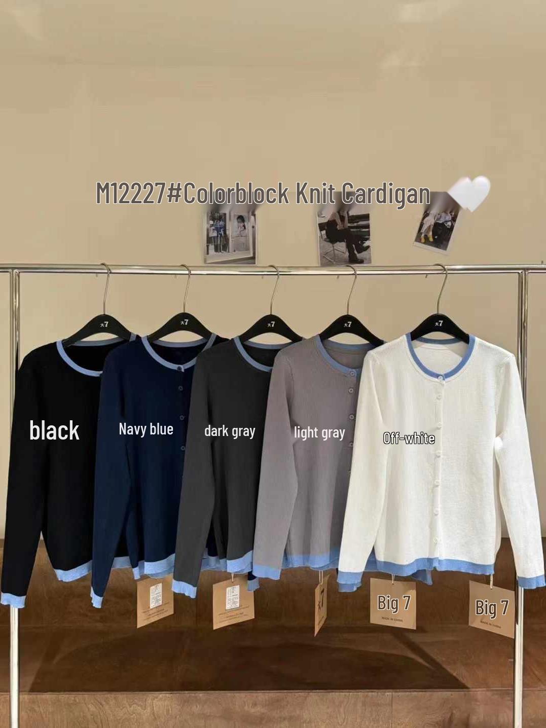 Da7 Women s Spring Loose Plus Size Color Block Knit Cardigan One Size чорний
Da7 Women s Spring Loose Plus Size Color Block Knit Cardigan One Size чорний