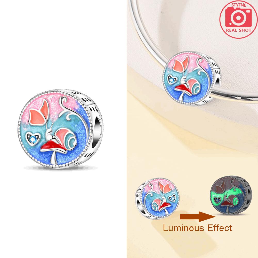 Authentic copper Dreamy Pink Colorful Bead Magic Mushroom Sun Moon Angel Pendant Bead Charms Compatible With Bracelets Women Jewellery Diy Gift
Authentic copper Dreamy Pink Colorful Bead Magic Mushroom Sun Moon Angel Pendant Bead Charms Compatible With Bracelets Women Jewellery Diy Gift