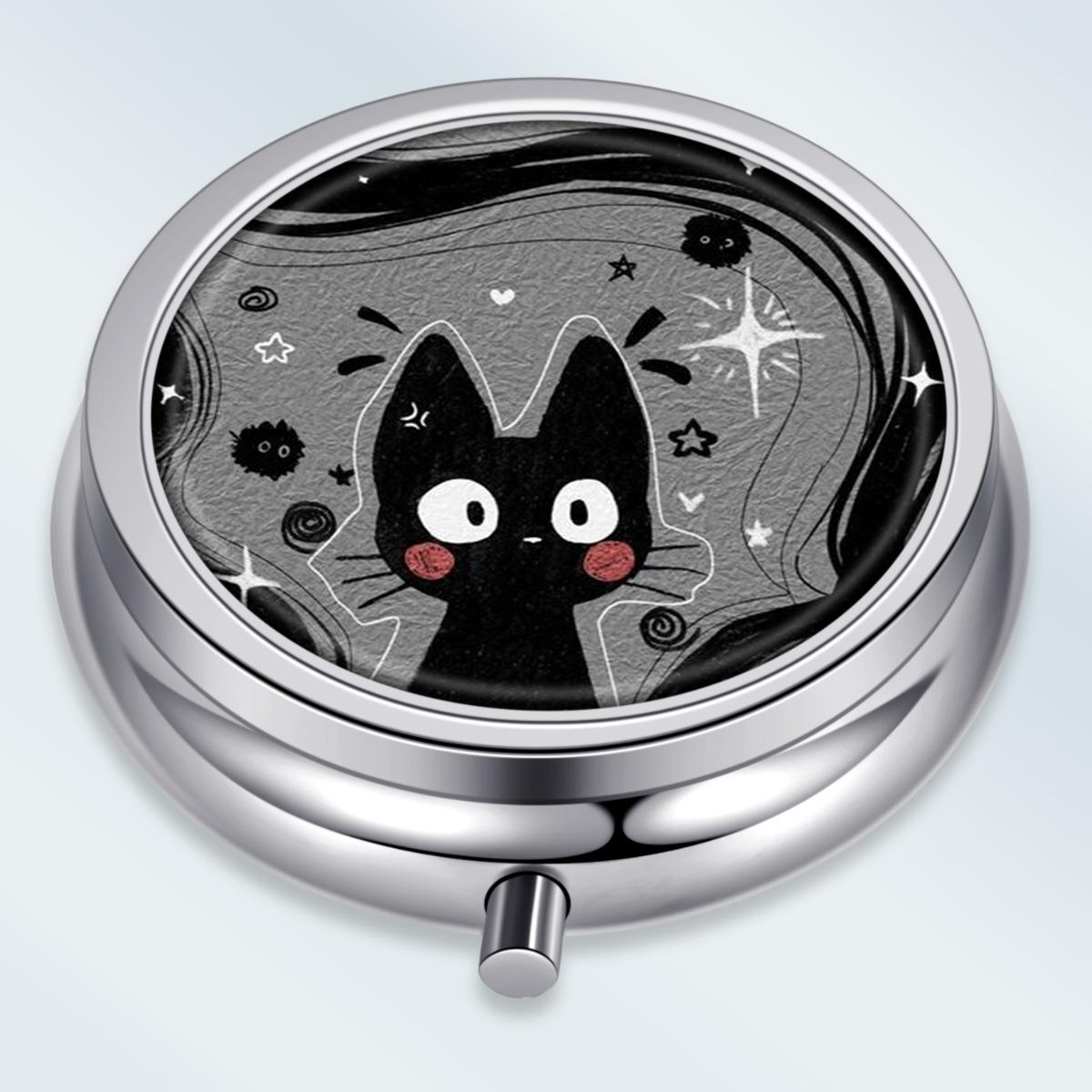 Portable Pill Box with 3 Compartments, Mini Metal Medicine Organizer Case, Cute Printed Pill Container for Vitamins, Pills, Jewelry, Travel, Daily Use разноцветный
Portable Pill Box with 3 Compartments, Mini Metal Medicine Organizer Case, Cute Printed Pill Container for Vitamins, Pills, Jewelry, Travel, Daily Use разноцветный