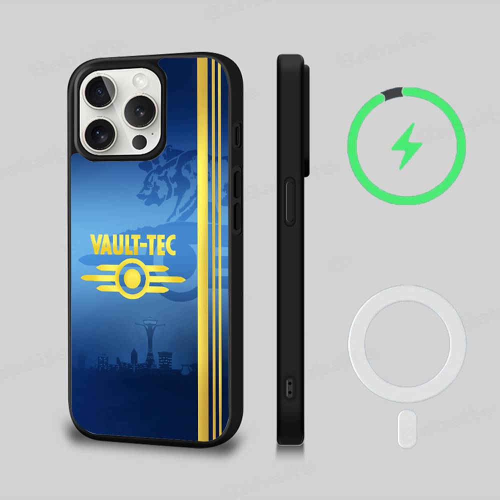 V-Vault-Tec F-Fallout Logo For Magsafe Magnetic Phone Case Cover For IPhone 11 12 13 14 15 16 17 Pro Max Plus iPhone 15 pro
V-Vault-Tec F-Fallout Logo For Magsafe Magnetic Phone Case Cover For IPhone 11 12 13 14 15 16 17 Pro Max Plus iPhone 15 pro