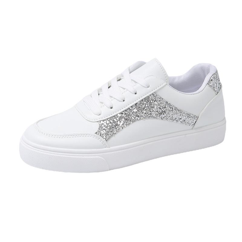 Fashion simple breathable casual shoes 2025 new versatile women s autumn white shoes Korean version of students flat baseplate shoes tide 41 срібний
Fashion simple breathable casual shoes 2025 new versatile women s autumn white shoes Korean version of students flat baseplate shoes tide 41 срібний