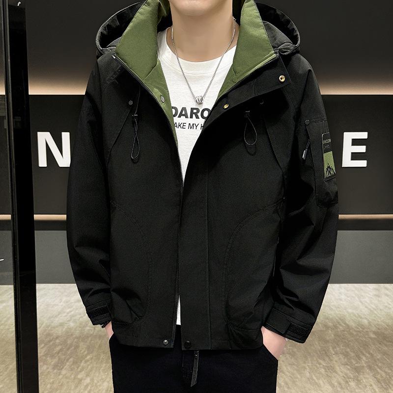 Men s Windbreaker Jacket 2025: Punk American Style, Hooded, Outdoor Workwear for Spring & Autumn. 5XL
Men s Windbreaker Jacket 2025: Punk American Style, Hooded, Outdoor Workwear for Spring & Autumn. 5XL