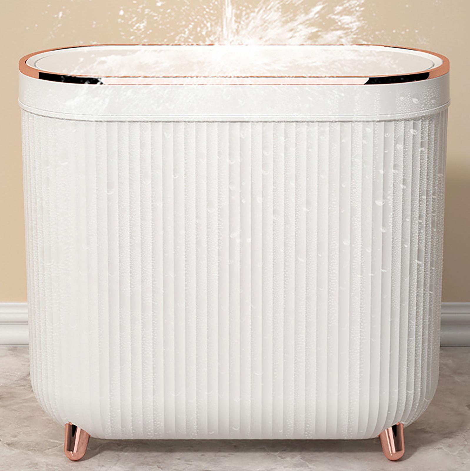 Oval Shape Step Trash Can with Lid and Pedal Durable Plastic Construction Compact Size for Kitchen Bathroom and Office Use One Size білий
Oval Shape Step Trash Can with Lid and Pedal Durable Plastic Construction Compact Size for Kitchen Bathroom and Office Use One Size білий