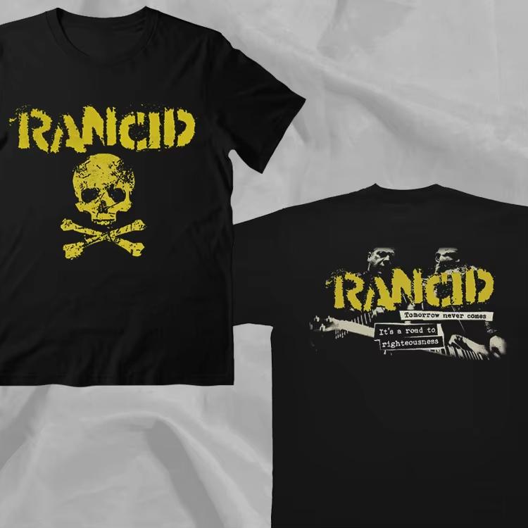 Rancid 90s Punk Rock Band Retro Black Double Sided T-Shirt 4XL
Rancid 90s Punk Rock Band Retro Black Double Sided T-Shirt 4XL