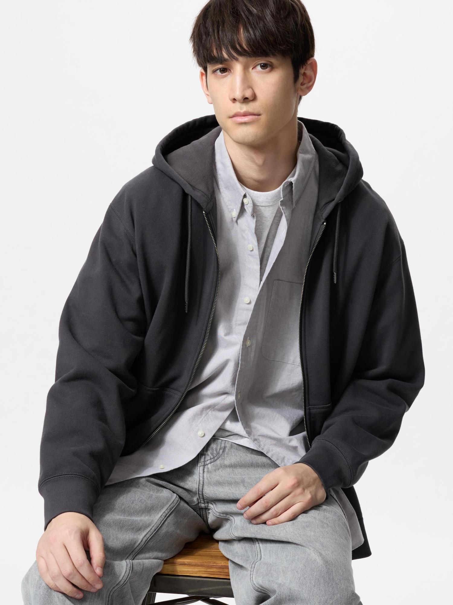Uniqlo Japan Sweatshirt Full Zip Hoodie 08 DARK GRAY/L
Uniqlo Japan Sweatshirt Full Zip Hoodie 08 DARK GRAY/L