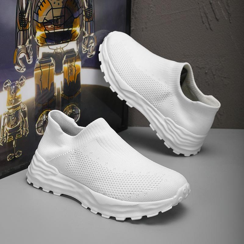 New, breathable high-top socks shoes sports elastic casual couple socks trendy shoes knitted men 45 чорний
New, breathable high-top socks shoes sports elastic casual couple socks trendy shoes knitted men 45 чорний