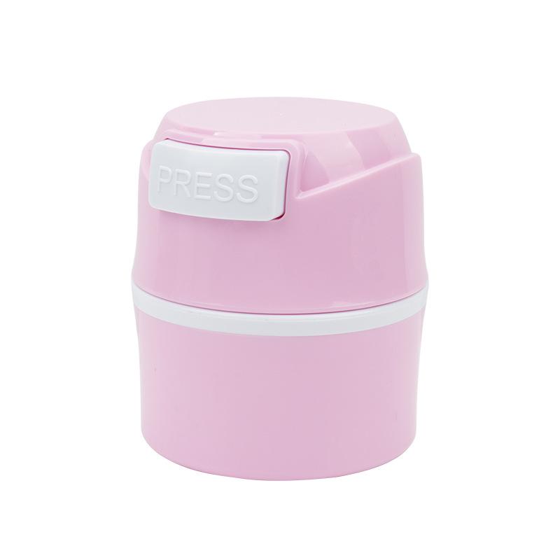 Gold-Rimmed Vacuum-Sealed Eyelash Glue Storage Jar
Gold-Rimmed Vacuum-Sealed Eyelash Glue Storage Jar