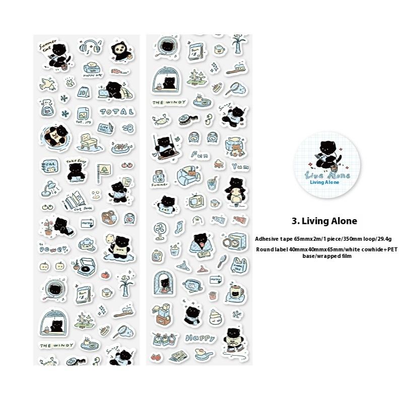 1 Roll Diy Scrapbooking Masking Tape Lovely Cat Decals 6.5X200Cm Kitten Life Diary Tape Sticker Decorative Collage Adhesive
1 Roll Diy Scrapbooking Masking Tape Lovely Cat Decals 6.5X200Cm Kitten Life Diary Tape Sticker Decorative Collage Adhesive