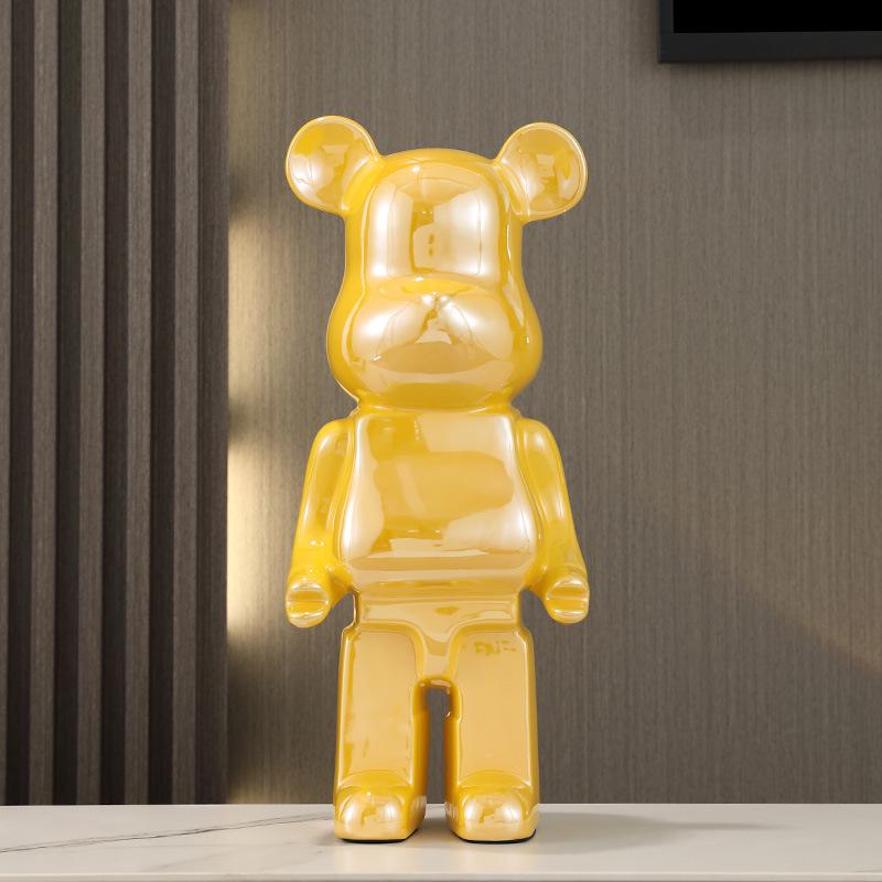 Gradient Electroplated Decorative Bear Figurine - Large Cartoon Money Box for Living Room TV Cabinet 35CM 15*13.5*34.6CM жёлтый
Gradient Electroplated Decorative Bear Figurine - Large Cartoon Money Box for Living Room TV Cabinet 35CM 15*13.5*34.6CM жёлтый