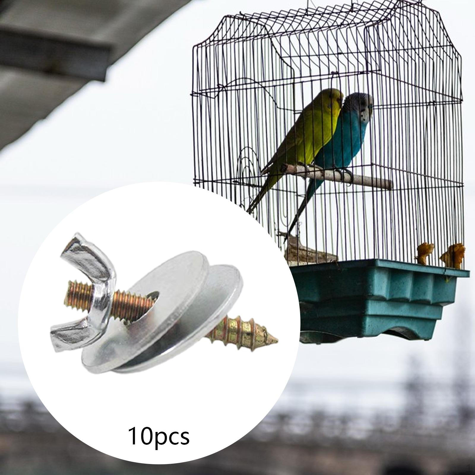 10 шт. крепежные винты для птичьих жердочек, наборы гаек, металлическая клетка M5 * 30, крепление для окуня with 2 Washers
10 шт. крепежные винты для птичьих жердочек, наборы гаек, металлическая клетка M5 * 30, крепление для окуня with 2 Washers