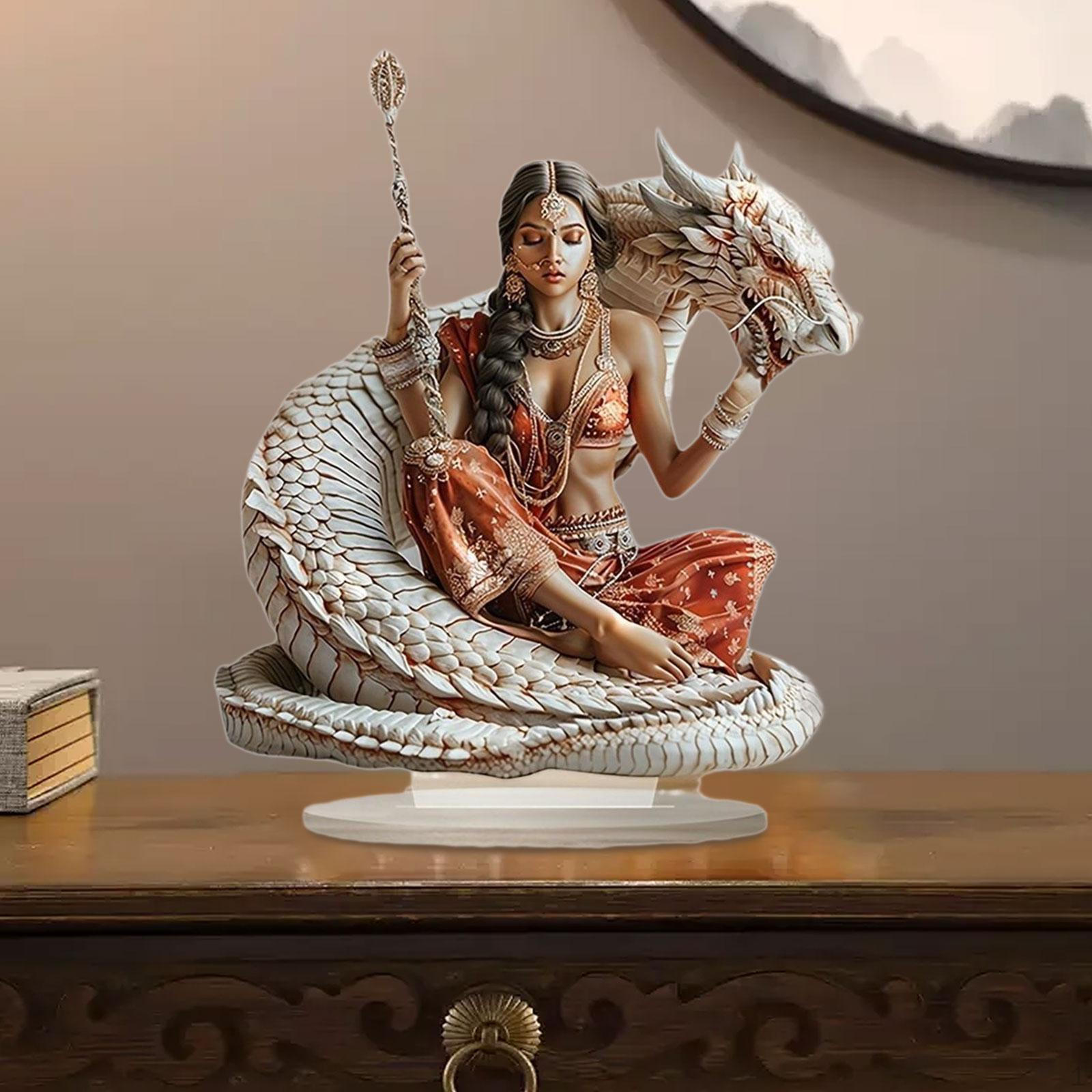 2D Flat Indian Female Desktop Ornament White Dragon Plaque Display Novelty Modern Simplicity Table
2D Flat Indian Female Desktop Ornament White Dragon Plaque Display Novelty Modern Simplicity Table