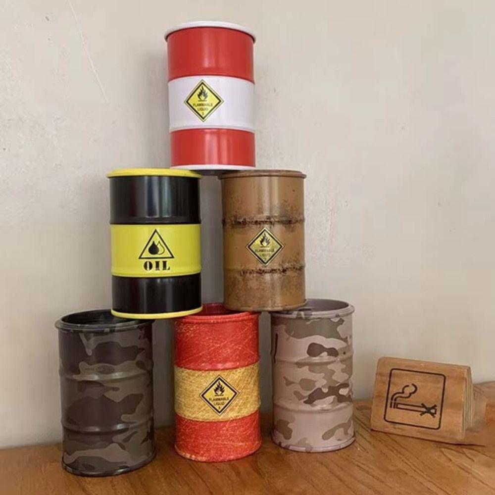 Small Container Mini Oil Tanks Retro Industrial Style Miniature Oil Tanks Boys Gifts Brown
Small Container Mini Oil Tanks Retro Industrial Style Miniature Oil Tanks Boys Gifts Brown