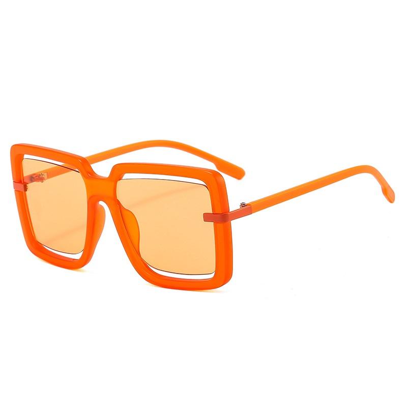 Latest Oversized Square Sunglasses Female Hollowed-out Boundless Retro Designer Sun Eyewear Sun Eyewear UV Protection 400 Male Luxury Male Female as picture
Latest Oversized Square Sunglasses Female Hollowed-out Boundless Retro Designer Sun Eyewear Sun Eyewear UV Protection 400 Male Luxury Male Female as picture