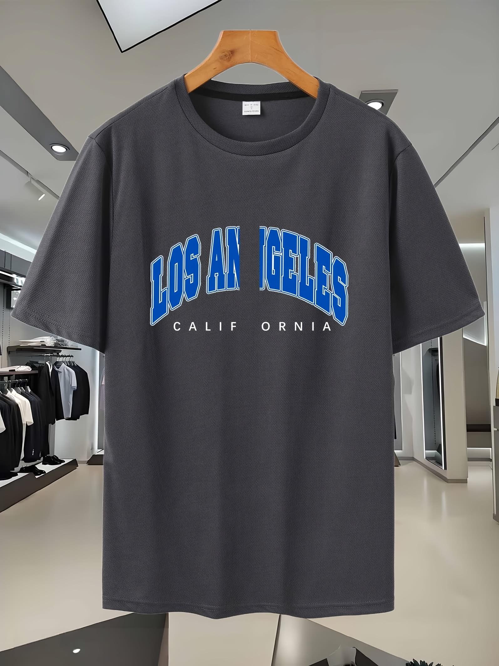 101C Summer Breathable Mesh Short-Sleeve T-shirt - Los Angeles California Print XXXL
101C Summer Breathable Mesh Short-Sleeve T-shirt - Los Angeles California Print XXXL