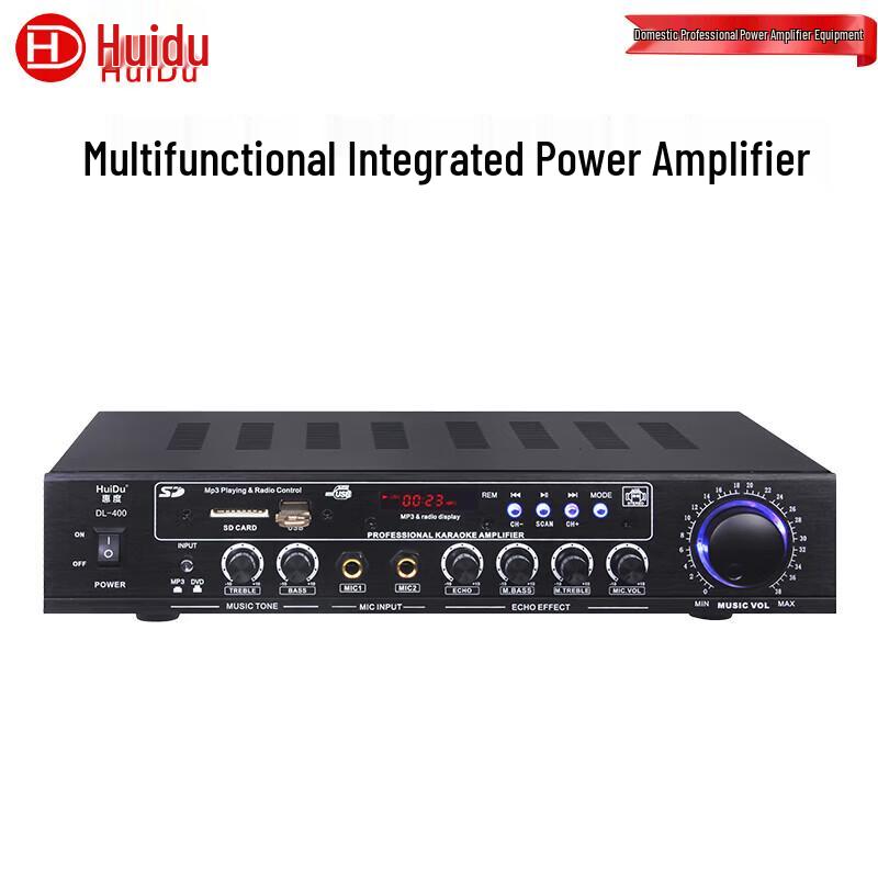 HuiDu Professional Integrated Power Amplifier (CN version)
HuiDu Professional Integrated Power Amplifier (CN version)