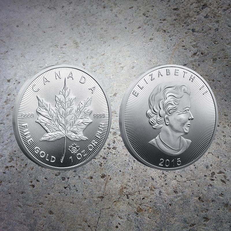 Canada 2015 Maple Leaf Gold Coin, Maple Leaf Commemorative Coin, European and American Retro Queen Gold Coin срібний
Canada 2015 Maple Leaf Gold Coin, Maple Leaf Commemorative Coin, European and American Retro Queen Gold Coin срібний