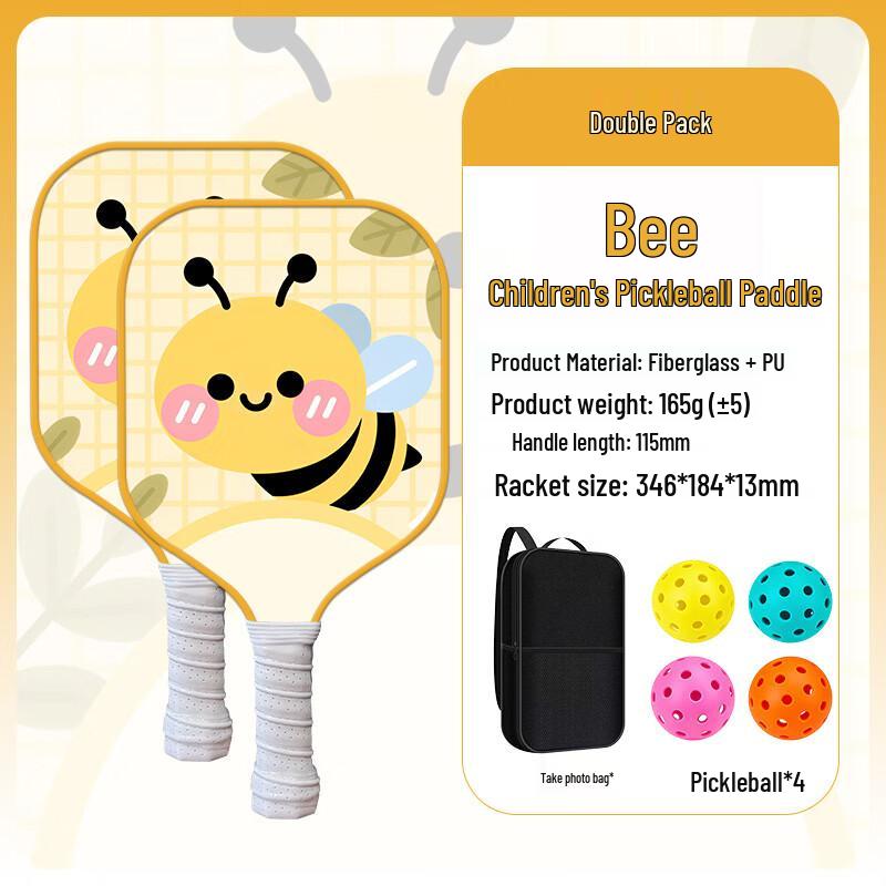 Li Shen Kids Bee Pattern Pickleball Set
Li Shen Kids Bee Pattern Pickleball Set